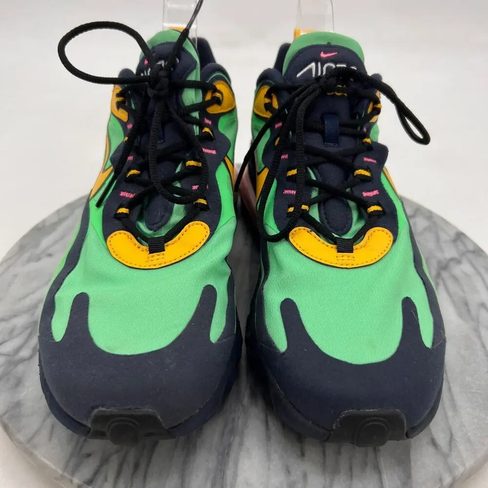 Nike Mens 9.5 Shoes Air Max 270 Electro Green React 2019 Sneakers A04971-300